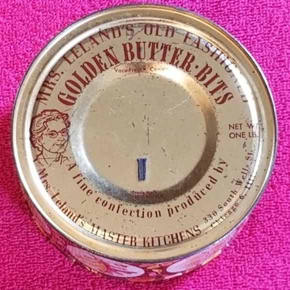 Mrs. Leland's Old Fashioned Golden Butter Bits 1 Lb. Tin - Picture 4 of 5